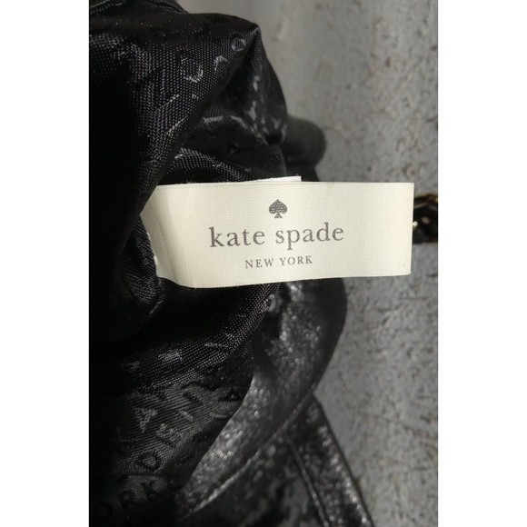 Kate Spade New York Black Quilted Leather Woman\'s Backpack Small main image 9